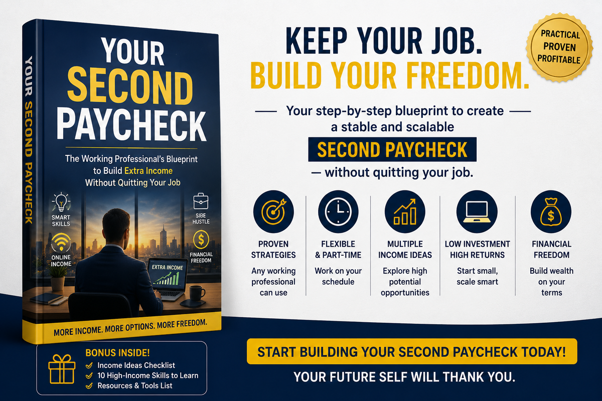 Your Second Paycheck- ‘The Working Professional’s Blueprint to Build Extra Income Without Quitting Your Job'